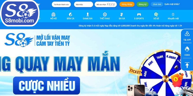 Đánh giá S8 tổng quan một trong những nhà cái dẫn đầu thị trường