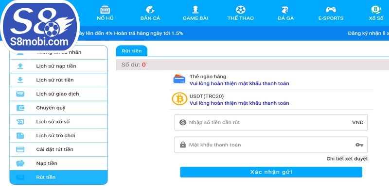 Tại thương hiệu trực tuyến bạn có thể giao dịch qua ví điện tử